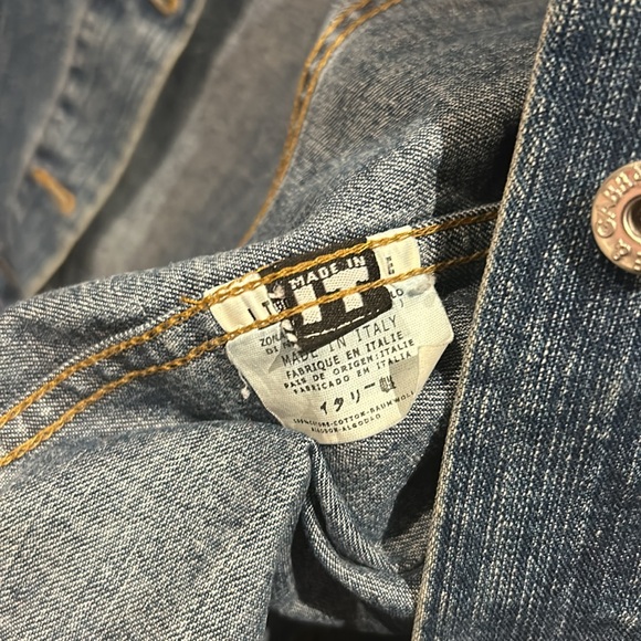 Dolce & Gabbana Jeans Jean Jacket (marked size L but fits size S) with studs - Picture 7 of 11